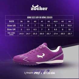 hướng dẫn sử dụng zocker giày đá bóng
