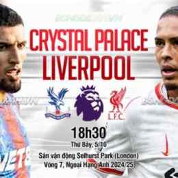 kết quả bóng đá crystal palace