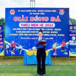 khai mạc giải bóng đá