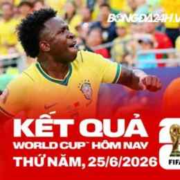 kq bóng đá wc 2026