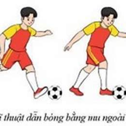 kỹ thuật đá bóng bằng mu trong bàn chân