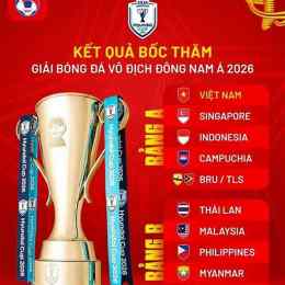 lịch bóng đá aff cup 2026 việt nam