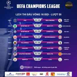 lịch bóng đá champions league c1