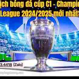 lich bong da von cup