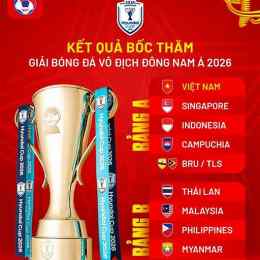 lịch thi đấu bóng đá asean hyundai cup 2026