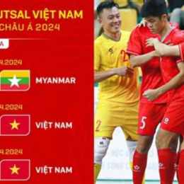 lich thi dau bong da futsal chau a