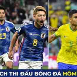 lịch thi đấu bóng đá nhật bản hôm nay