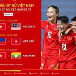 lich thi dau bong da nu seagame