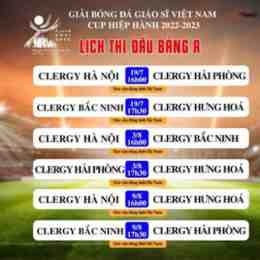 lịch thi đấu giải bóng đá