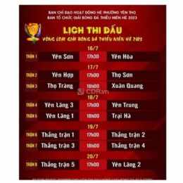 lịch tttt bóng đá