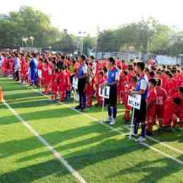 lớp học bóng đá cho trẻ em ở hà nội