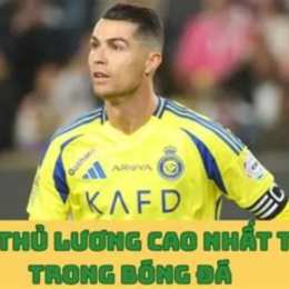 lương cầu thủ bóng đá cao nhất thế giới