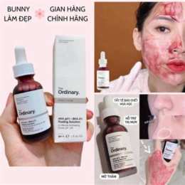 peel da the ordinary có bong da không