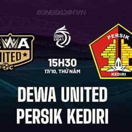 persib đấu với câu lạc bộ bóng đá dewa united