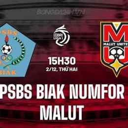 psbs biak – câu lạc bộ bóng đá malut united