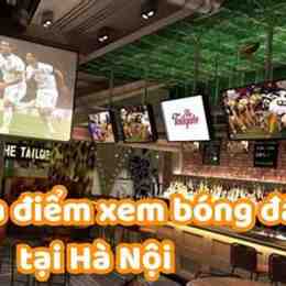 quán cafe xem bóng đá