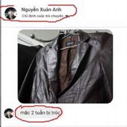 sửa áo da bị bong tróc