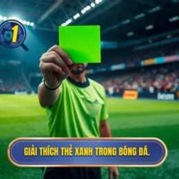 thẻ xanh trong bóng đá