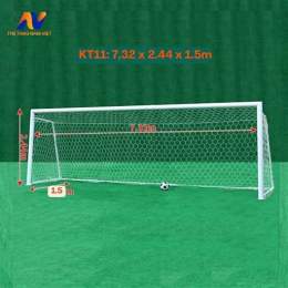 tiêu chuẩn khung thành bóng đá 11 người