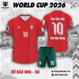 tính năng nổi bật áo bóng đá bồ đào nha wc 2026