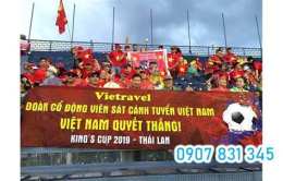tính năng nổi bật băng rôn cổ vũ đá bóng