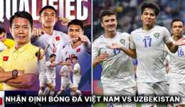 tính năng nổi bật bóng đá việt nam uzbekistan
