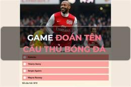 tính năng nổi bật đoán cầu thủ bóng đá