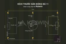 tính năng nổi bật gôn bóng đá 11 người bao nhiêu mét