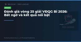 tính năng nổi bật kết quả bóng đá trận bỉ