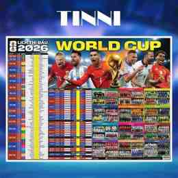 tính năng nổi bật lịch thi đấu bóng đá world cup 2026 ngày hôm nay