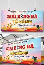 tính năng nổi bật poster giải bóng đá