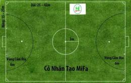 tính năng nổi bật sân bóng đá bao nhiêu mét