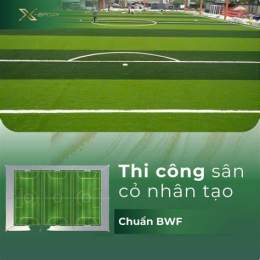 tính năng nổi bật thi công sân bóng đá