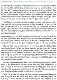 tính năng nổi bật truyện ngắn đá trổ bông
