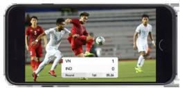 tính năng nổi bật tỷ số bóng đá u17