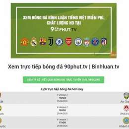 trực tiếp bóng đá bình luận tiếng việt