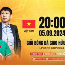 trực tiếp bóng đá giao hữu việt nam