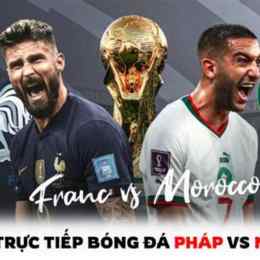 trực tiếp bóng đá pháp gặp maroc