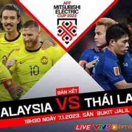 trực tiếp bóng đá thái lan gặp malaysia