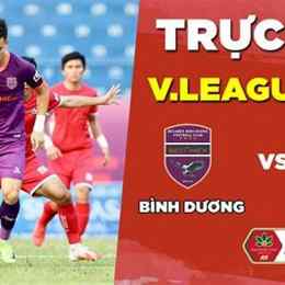 trực tiếp bóng đá v league hôm nay