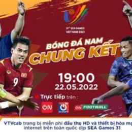 trực tiếp chung kết bóng đá nam sea games
