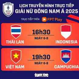 trực tiếp giải bóng đá đông nam á