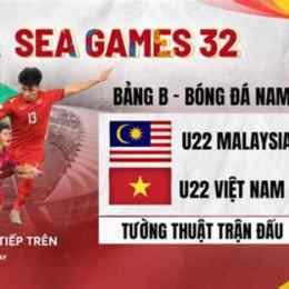tường thuật bóng đá sea games