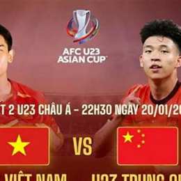 tường thuật bóng đá u23 châu á