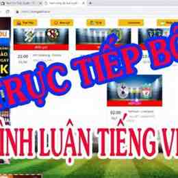 xem bóng đá bình luận tiếng việt