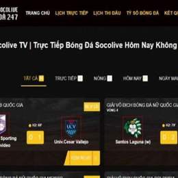 xem bong da socolive khong quang cao